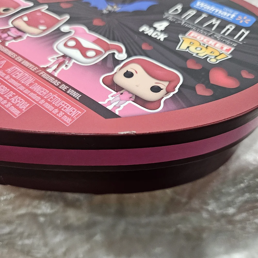 Funko Pocket POP , Batman: The Animated Series 4 Pack for Valentine's Day - Picture 5 of 6